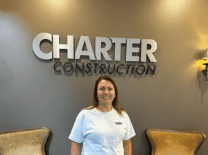 Teresa Binkley, charter construction employee